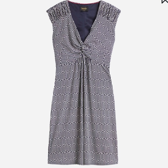 Laundry By Shelli Segal Dresses & Skirts - Stitch Fix Laundry navy & white ruched jersey dress size 14